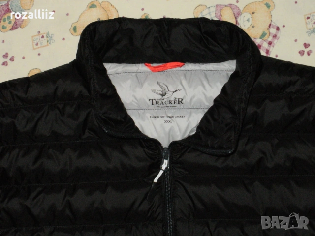 TRACKER мъжко преходно гъши пух 3XL, снимка 3 - Якета - 53902213