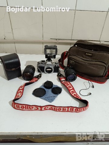 Canon AE1, снимка 4 - Фотоапарати - 42461203