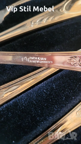 Прибори за хранене Solingen 24k позлата , снимка 11 - Прибори за хранене, готвене и сервиране - 53364605