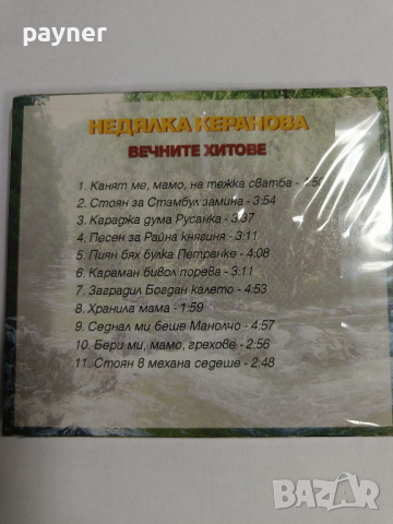 Недялка Керанова-Вечните хитове, снимка 2 - CD дискове - 44745655