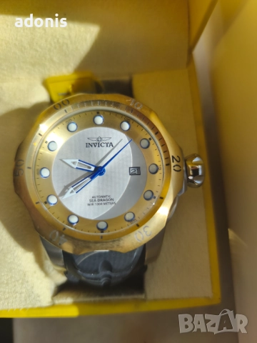 Original autentic INVICTA AUTOMATIC MECHANICAL WATCH, Seiko nh35. Автоматичен механичен часовник Инв