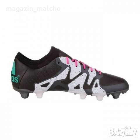 Мъжки Професионални Футболни обувки - ADIDAS X 15.1 FG-AG; размери: 46 2/3, снимка 5 - Футбол - 31437710