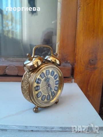 изящен механичен будилник Blessing, снимка 8 - Антикварни и старинни предмети - 54341587