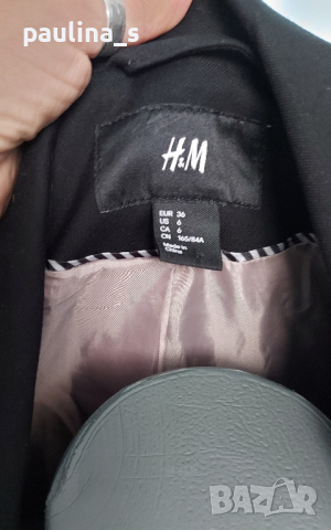 Стилно марково сако "H&M" / M-L, снимка 9 - Сака - 44816520