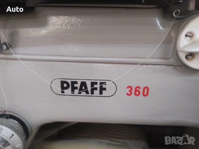 шевна машина PFAFF 360 Automatic – Немско качество (метален корпус), снимка 2 - Други машини и части - 53874270