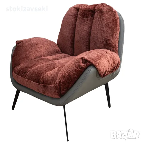 Кресло, 3 цвята, 95*80*83 см, снимка 3 - Дивани и мека мебел - 56541092