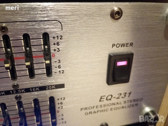 EQ 2x31 VANDAL еквалайзер, снимка 4 - Еквалайзери - 52893510