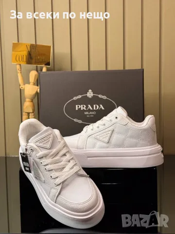 Prada Дамски Маратонки👟Дамски Спортни Обувки Прада - 2 Цвята Код SEM-1, снимка 5 - Маратонки - 55709993