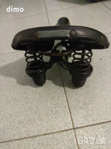 Немска ретро седалка Дриластик, снимка 11 - Части за велосипеди - 34939754