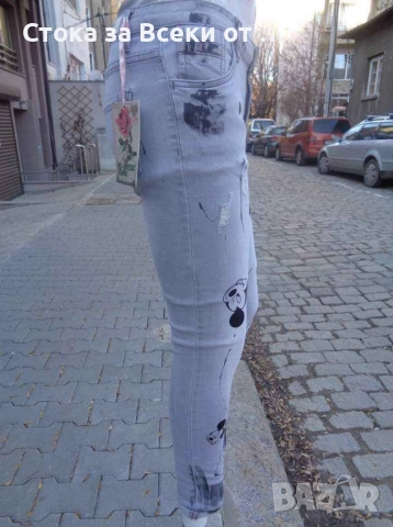 Дънки размер С/М, снимка 6 - Дънки - 52428015