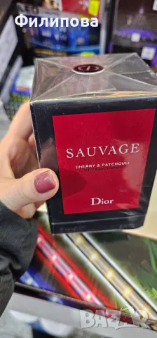 Dior Sauvage череша и пачули , снимка 3 - Мъжки парфюми - 48263259