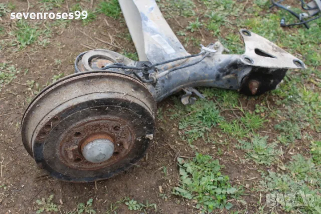 Заден мост Фиат Панда 3 1.3D 2012-2022 Fiat Panda 3 4врати, снимка 2 - Части - 49642085