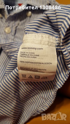Бебешка риза Tommy Hilfiger, снимка 3 - Бебешки блузки - 31035856