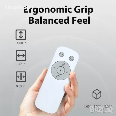 Резервно дистанционно за вентилатор Pro Breeze/Emperial/Rowenta/DREO/Midea Turbo/MEDIon, снимка 5 - Вентилатори - 55961031