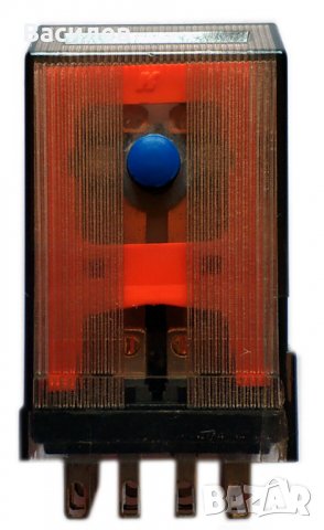 Продавам реле Schrack ZG 450 220, 5A /250V, боб. 220 V DC, 4NO+4NC, 14-Pin, снимка 2 - Резервни части за машини - 32032611