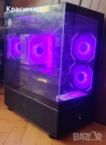 Геймърски компютър Ryzen 5600, GeForce RTX 3060ti,32gb ddr4,960gb ssd, снимка 6 - Геймърски - 54242350