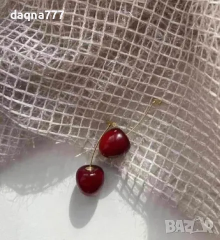 Нови атрактивни обеци череши, снимка 4 - Обеци - 49759644