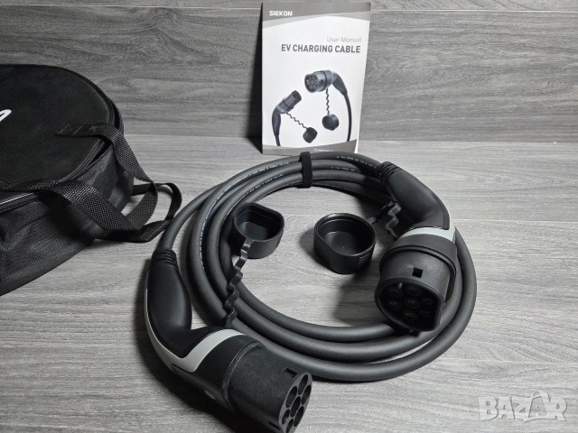 ПРОМО ! SIEKON 11 kW Type 2 to Type 2 кабел за зареждане на коли !, снимка 7 - Аксесоари и консумативи - 52630102