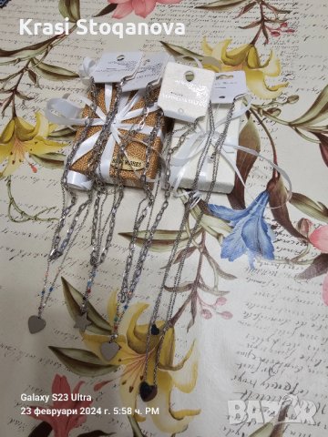 Дамски БИЖУТА / Неръждаема Стомана , снимка 5 - Колиета, медальони, синджири - 44436145