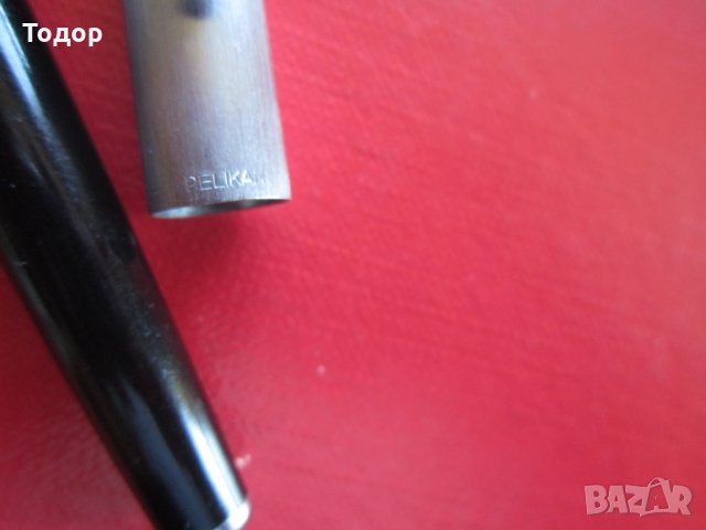 Писалка Pelikan писец перо бяло злато , снимка 6 - Колекции - 29758269
