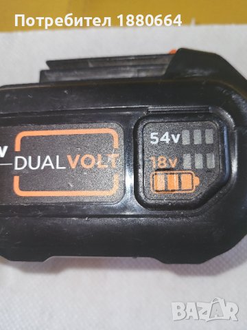 Батерия BLACK DECKER 18-54 V, снимка 3 - Други инструменти - 42385700
