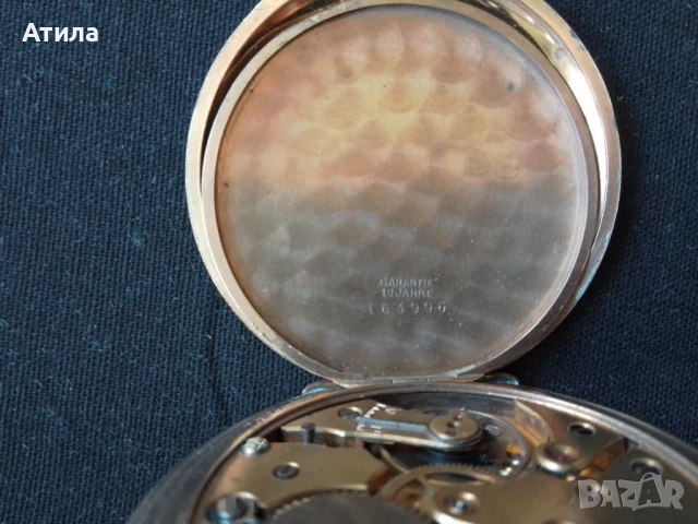 джобен часовник позлатен, снимка 8 - Джобни - 51036370