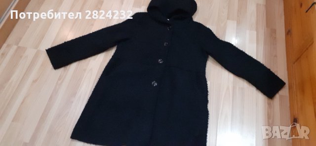 Буклено палто олекотено 