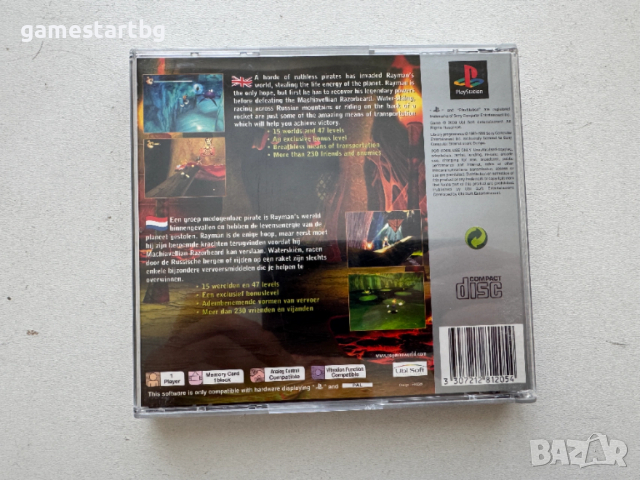 Rayman 2 the Great Escape за PS1, снимка 2 - Игри за PlayStation - 54256367