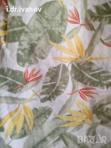 цветен панталон лен , снимка 2 - Панталони - 54179214