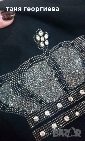 Дамска тениска с корона, снимка 3 - Тениски - 32157793