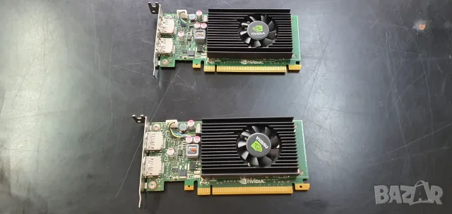 NVIDIA Quadro NVS 310 512MB DDR3, 2x DP, Low Profile, 24 м. гаранция