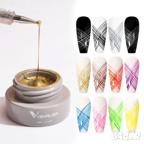 🥰 НОВО ! 🥰 UV & LED спайдър гел Venalisa - 5ml 💅💅💅
