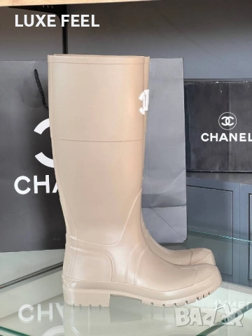 Дамски Ботуши - Гумени ⚜️ Chanel , снимка 16 - Дамски ботуши - 52482620