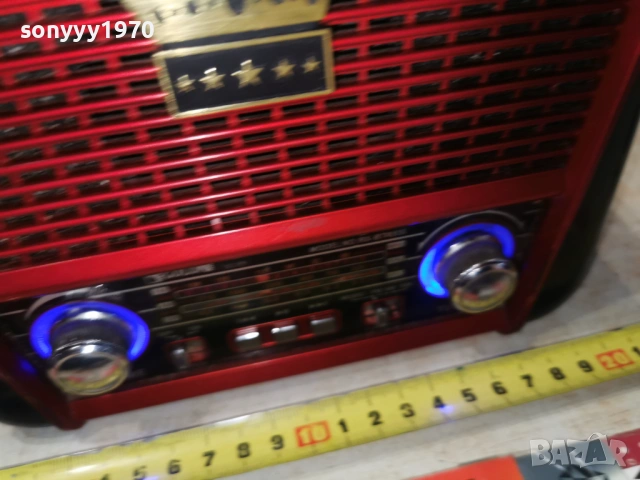 РАДИО С БЛУТУТ И СОЛАР 1204261037LCHERY1, снимка 6 - Радиокасетофони, транзистори - 54171016