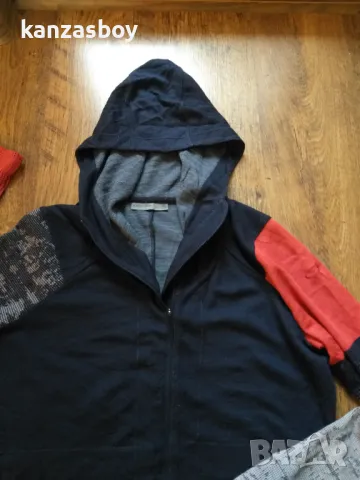 icebreaker Long Sleeve Zip Jacket - дамско мерино горнище ХЛ КАТО НОВО