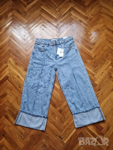 Страхотни дамски дънки MANGO размер 42 , нови с етикет , снимка 6 - Дънки - 54350847