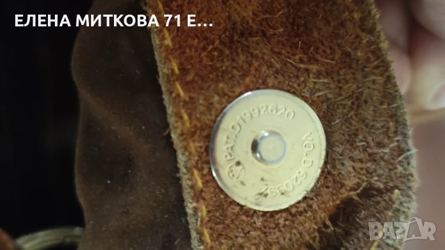 Дамска чанта от естествена мека лицева кожа в кафяв цвят, снимка 6 - Чанти - 51172804