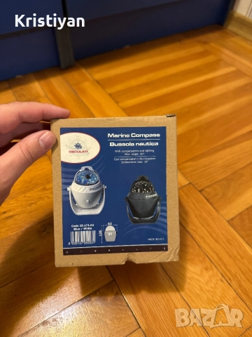 Яхтен компас Finder by Osculati чисто нов!!!, снимка 5 - Екипировка - 52618195