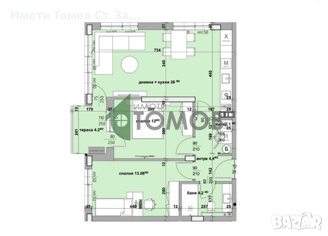 Супер тристаен апартамент с АКТ 14 в кв. Самара 3 /БЕЗ КОМИСИОН/, снимка 2 - Апартаменти - 54056083