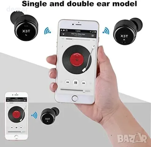Безжични Bluetooth слушалки OBEST с кутия за зареждане, снимка 6 - Bluetooth слушалки - 55775056