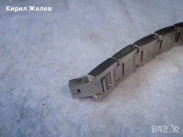 КРАСИВА СТИЛНА ЗДРАВА ФЕШЪН АРТ СТОМАНЕНА СРЕБРИСТА ГРИВНА от БЛАГОРОДНА НЕРЪЖДАЕМА СТОМАНА 29481, снимка 7 - Гривни - 37660421