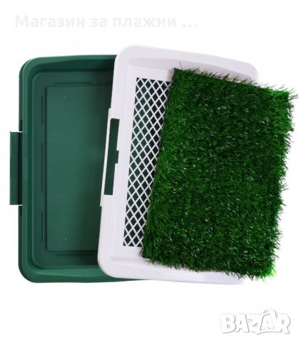 Кучешка тоалетна, тоалетна за голямо куче, малко куче с изкуствена трева - код 2206, снимка 5 - За кучета - 34204696