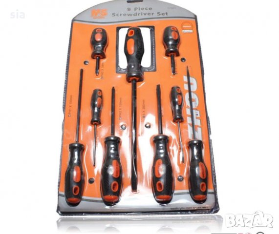 Комплект Отвертки 9 бр. , снимка 2 - Аксесоари и консумативи - 31102042