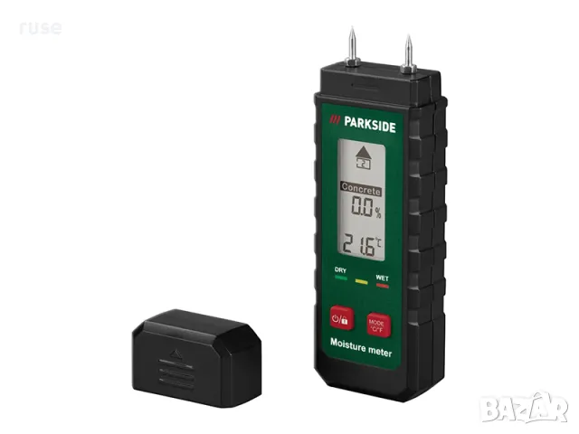 НОВИ! Влагомер Parkside PBHITM A1 уред за влажност дърво, гипс и циментова замазка, снимка 5 - Измервателни инструменти - 48968474