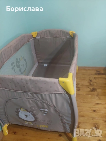 Сгъваема кошара, снимка 2 - Бебешки легла и матраци - 54348786