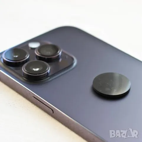 Антистатична Лепенка от Шунгит за Смартфон Таблет Мобилен Стационарен Телефон Лаптопи Ноутбук Рутери, снимка 3 - Други - 48138279