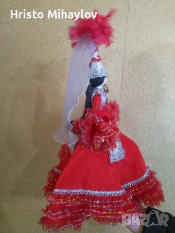 Сувенирна казахстанска национална кукла, снимка 5 - Декорация за дома - 51368977