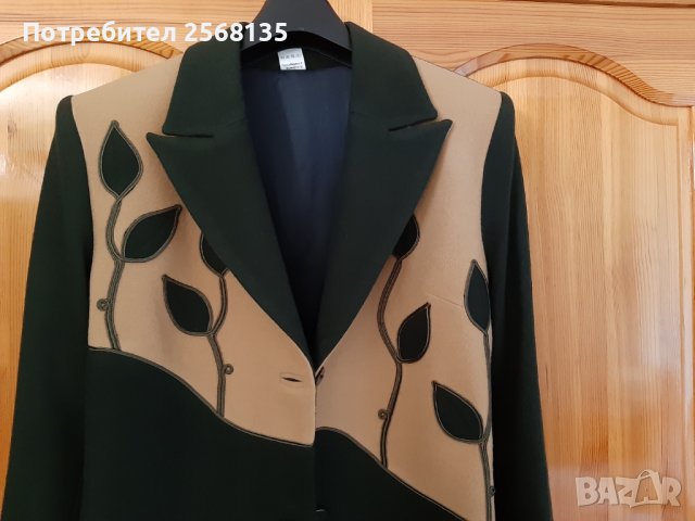 Разкошно Сако с Уникални Декорации на"Роси Фешън"! НОВО!Елегантно и Изискано! №44, снимка 2 - Сака - 38627350