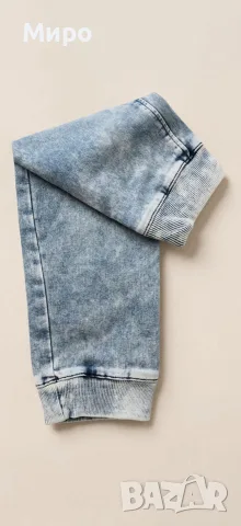 ZARA MAN Soft Denim Jogger Дънки XL / 34 Светло Синьо , снимка 3 - Дънки - 42834179