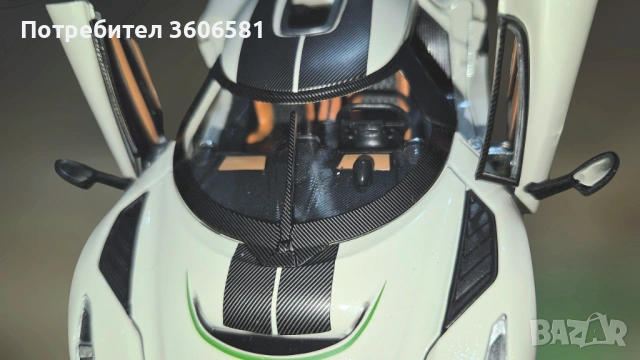 Метален реалистичен модел на Koenigsegg Jesko 2021г модел, снимка 3 - Коли, камиони, мотори, писти - 48365245